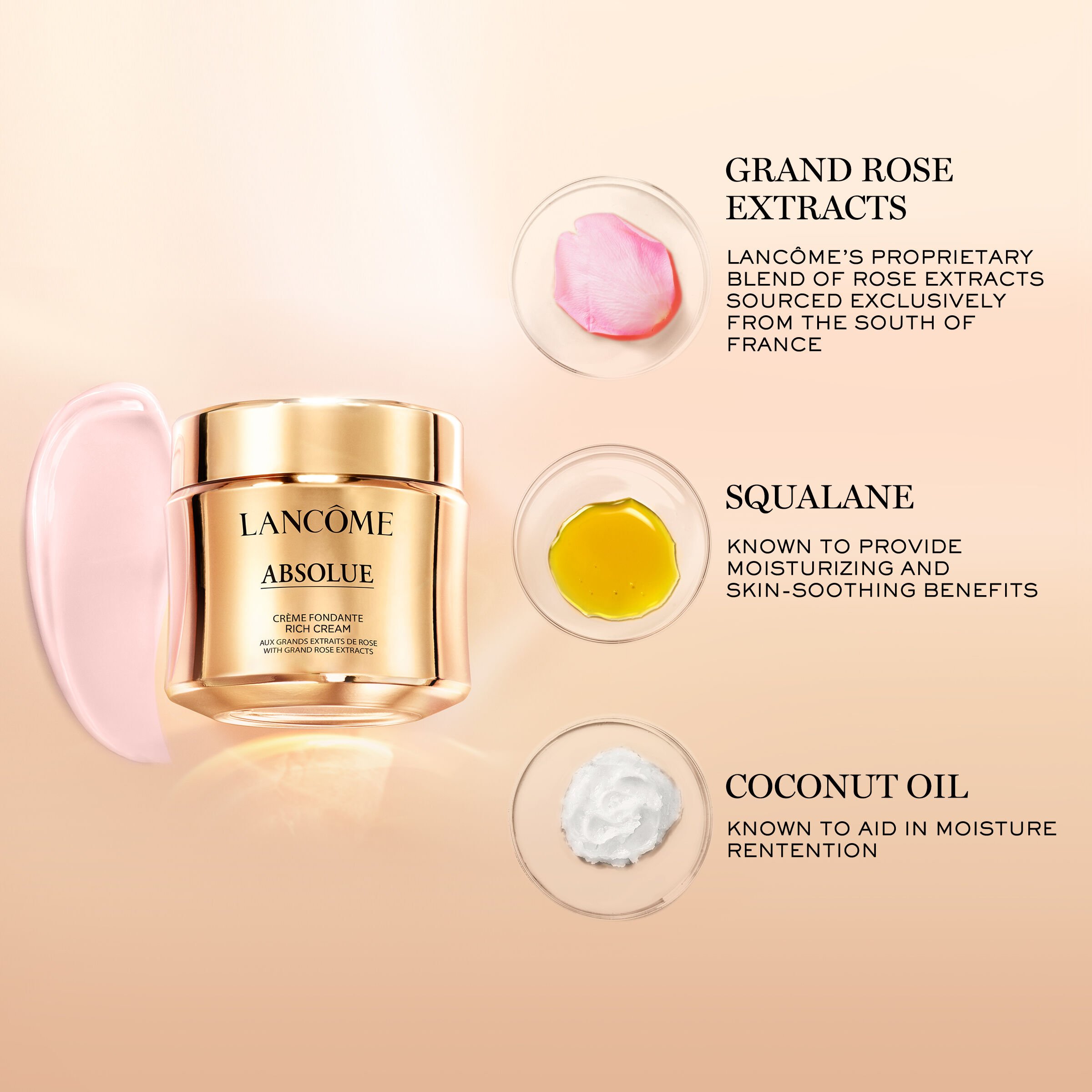 Absolue Rich Cream Facial Moisturizer for Dry Skin - Lancôme